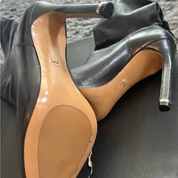 NEW KENNETH COLE NEW YORK LEATHER HEEL BOOTS - Picture 6 of 6